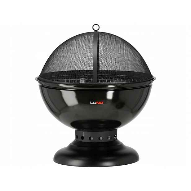 Lund 99717 Ocelové Ohniště S Roštem 54 CM