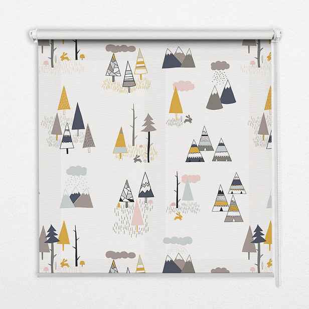 TULUP VNITŘNÍ roleta - okenní roleta - roleta - 60x140 cm - Roční období