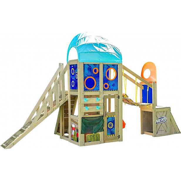 Dětské hřiště na zahradu NERF BATTLE FORT 4,45x1,84 m