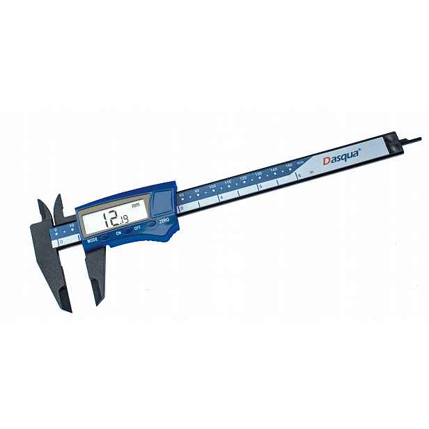 Digitální posuvné měřítko ze skleněných vláken 150 mm 0,01 mm 2035-0005 Dasqua