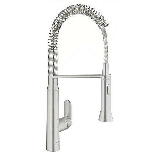 Dřezová baterie Grohe K7 s výpustí supersteel 31379DC0