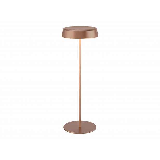 Livarno Home Aku stolní LED lampa (bronzová)