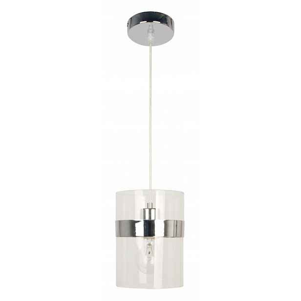 Skleněná závěsná lampa 60W E27 Brando Candellux