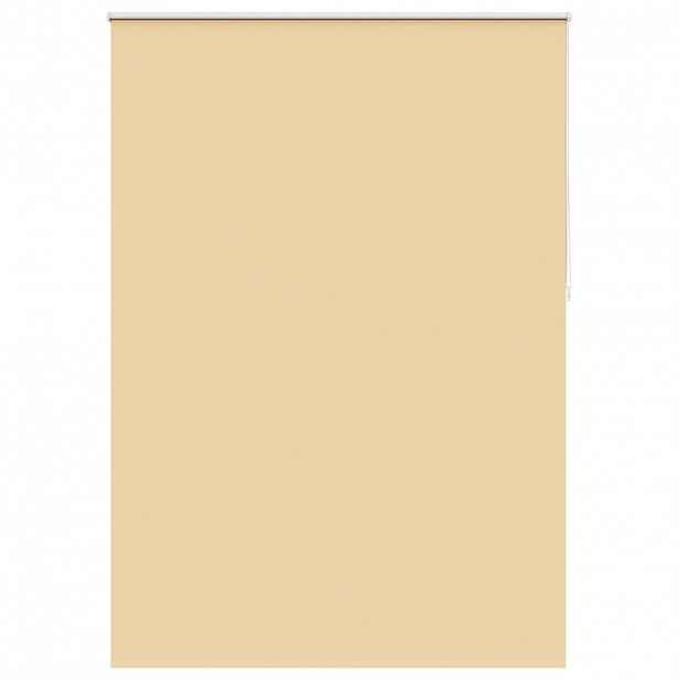 vidaXL Zatemňovací roleta 144,4 x 230 cm, šířka látky 140 cm, béžová
