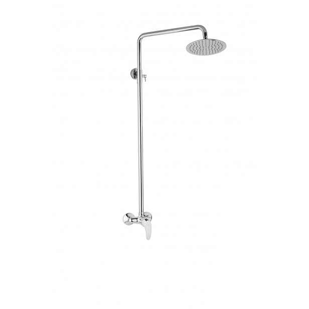 JB Sanitary SLIM SA 56 000 00 6 - Sprchová sestava s baterií 100mm; nerezovou kruhovou sprchou 250mm; bez možnosti ruční sprchy