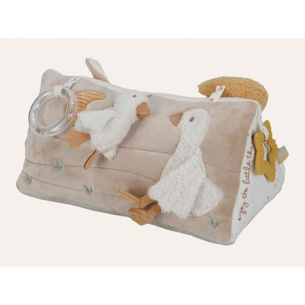 Little Dutch Polštářek trojhranný s aktivitami Newborn Naturals