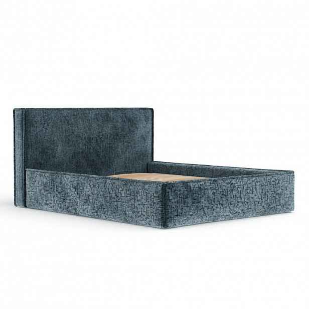 Maison de Reve ČALOUNĚNÁ POSTEL Lounge, 120/200 cm, modrošedá