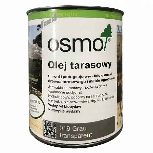 Osmo 019 Terasa Šedá 0,75L