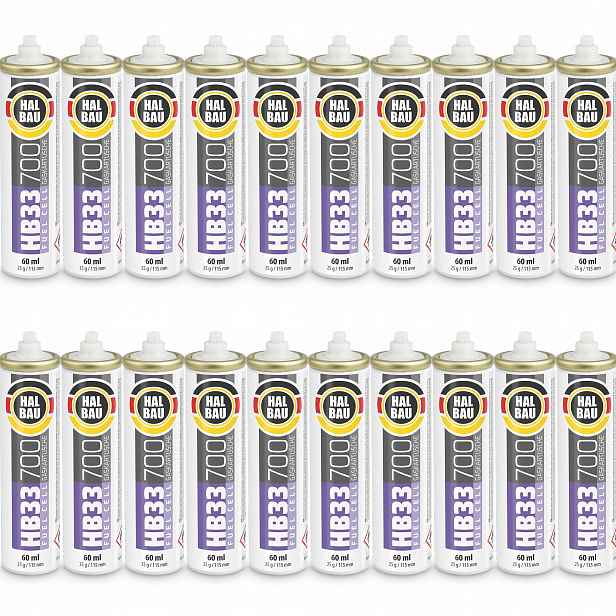 Plyn do sadbovačů nábojů 20 Ks 115mm 56ml 28g Halbau HB33