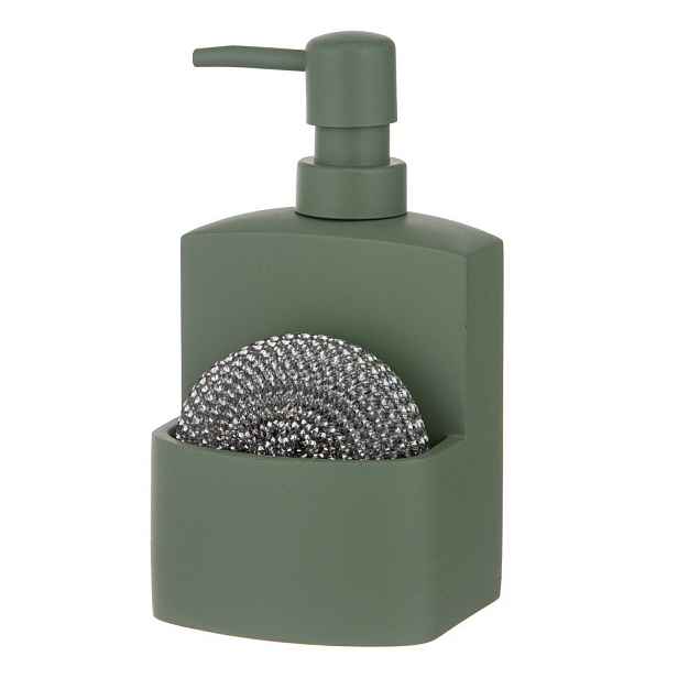 Šalvějově zelený dávkovač mýdla z polyresinu 250 ml Essentials – Ladelle