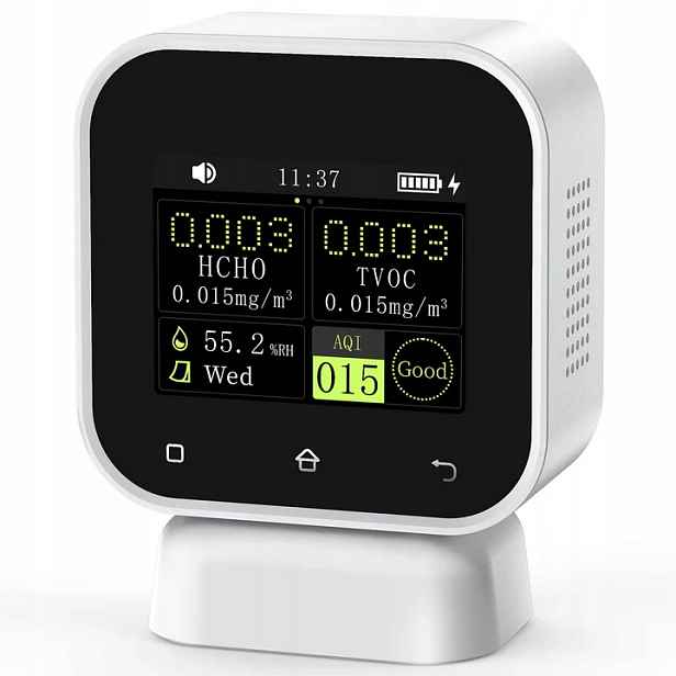 Fnirsi SFD-02 4v1 Monitor kvality vzduchu detektor formaldehydu
