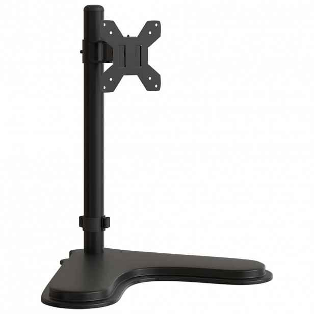 vidaXL Držák na monitor černý ocel VESA 75/100 mm