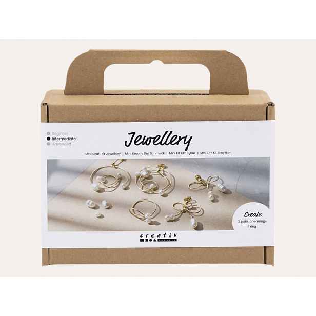 Creativ Company Kreativní sada - Drátkované náušnice