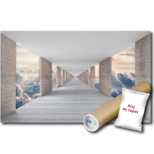 Fototapeta Tunel Chmury 24A F4XL 416x290 F13659