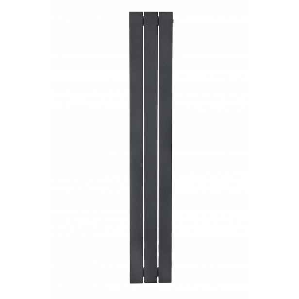 Panelový Koupelnový Radiátor Antracit 50 MM Lotus 140x22 Polský Výrobce