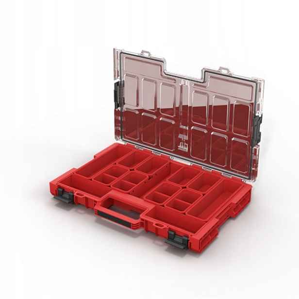 Qbrick One Organizer L 2.0 Red Ultra Hd box s víkem na nářadí