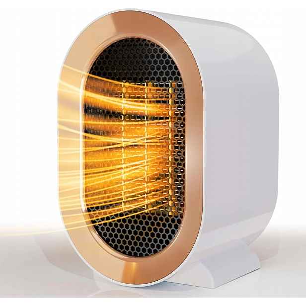 Elektrický ohřívač Ptc 1200 W, přenosný, 2 úrovně výkonu, zabezpečení