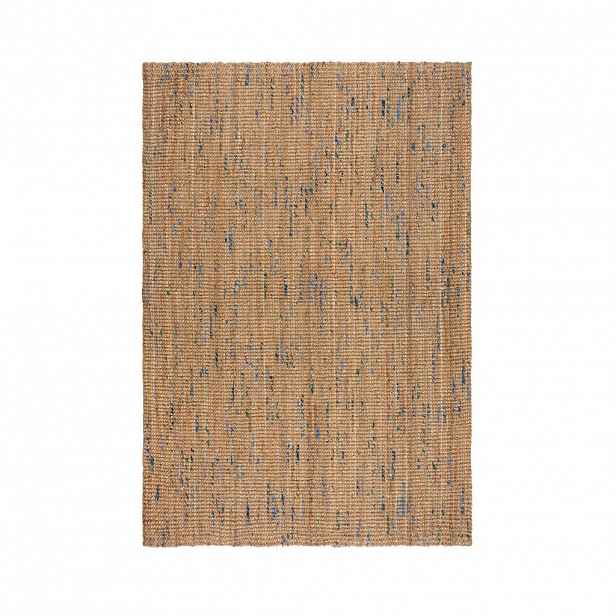 Flair Rugs RUČNĚ TKANÝ KOBEREC, 200/290 cm modrá, přírodní barvy