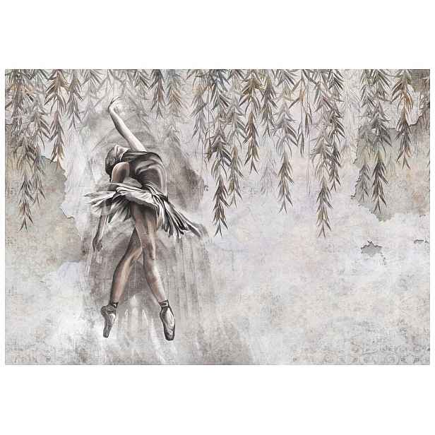 Vliesová fototapeta Balerína Akvarel Tanec Grace Klid 150x105 lepidlo