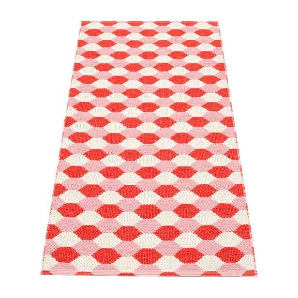 Červený vnitřní a venkovní běhoun 70x160 cm Dana Coral – Pappelina