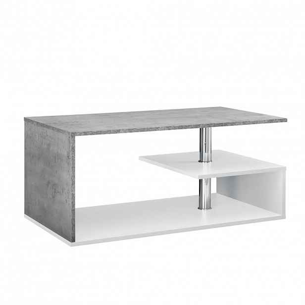 [en.casa] KONFERENČNÍ STOLEK Haarlem 50/90/41 cm