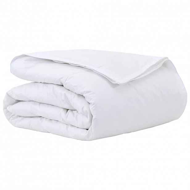 vidaXL 2-in-1 Duvet Bílá 155 x 220 cm Peří