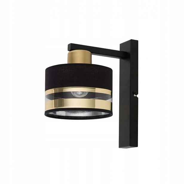 Nástěnná lampa Pro Moderní černá E27 pro chodbu Sigma Lighting