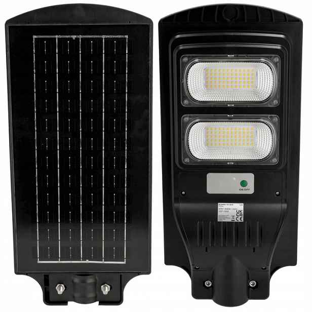 Pouliční Solární lampa IP65 Led 60W Nw senzor MV