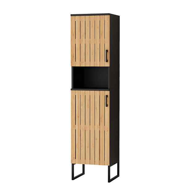 Vicco KOUPELNOVÁ SKŘÍŇKA Vayra Bambus 35 x 145 cm