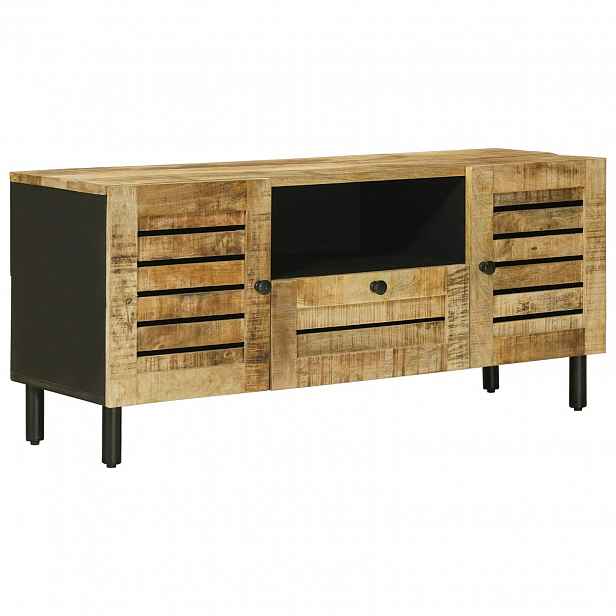 vidaXL Úložné skříně Přírodní 105 x 33 x 46 cm Masivní mangové dřevo