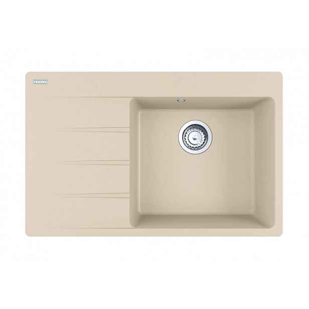 Franke Centro - Fragranitový dřez CNG 611-78 TL/7, 78x50 cm, pískový melír 114.0637.507
