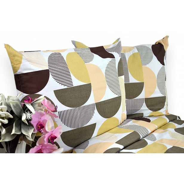 Povlečení bavlna 100% velikost 140x200 Krémová inspirace 3564w