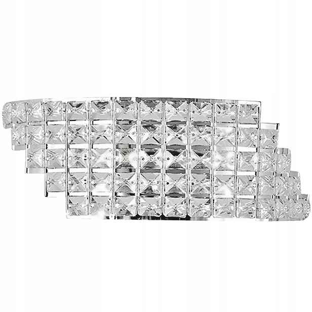 Nástěnná Lampa Glamour Křišťálová Chrom Glamour Do Chodby