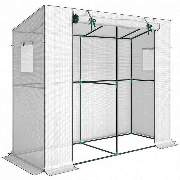 Outsunny SKLENÍK, 200L x 76Š x 170V cm