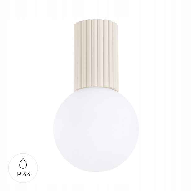 Sollux Lighting Spot Béžová Korpus Bílá Koupelna IP44 1xG9 8W