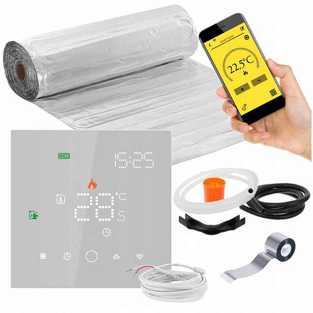 Set Vyhřívací Podložka pro topení Mission Air pod panely MAL-160W/m² 5m² WIFi
