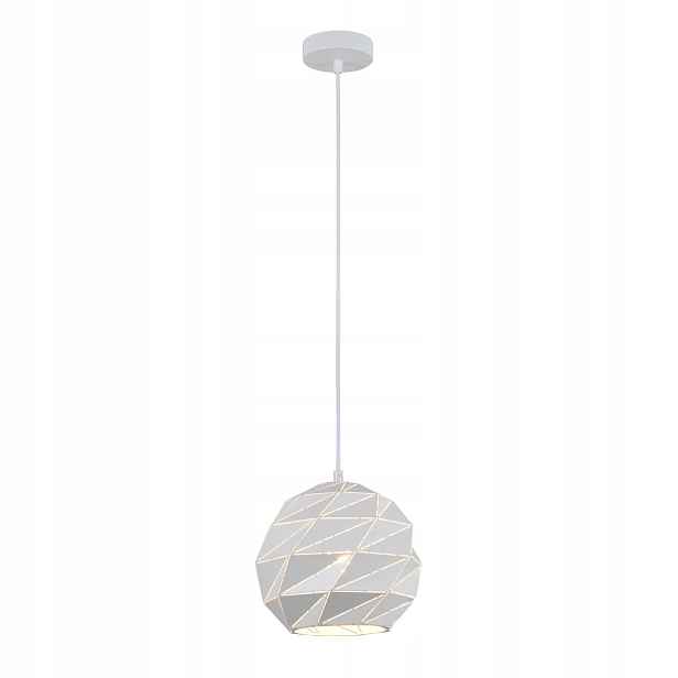 Závěsná lampa Italux Palermo Led moderní bílá