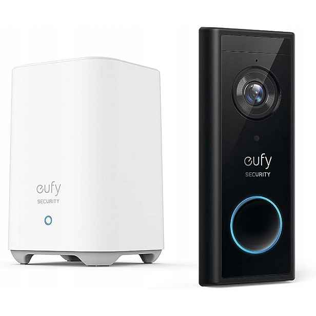 Bezdrátový Videotelefon Eufy Security 2K Hd, Oboustranná Audio Funkce