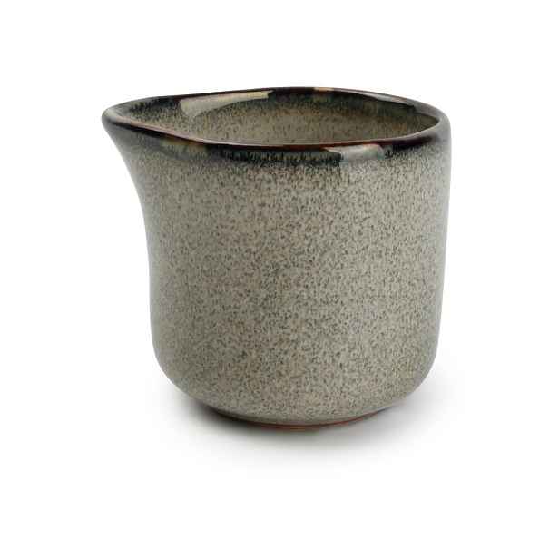 Zelená/šedá kameninová konvička na mléko 85 ml Meridian – Salt&Pepper