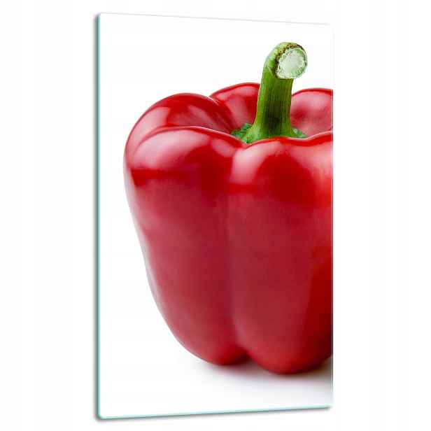 7v1 Skleněná Deska Panelová Deska 30x52 Paprika