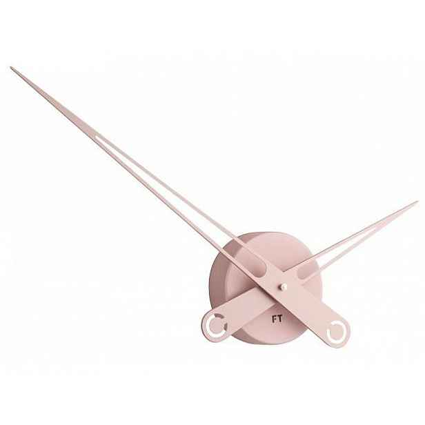Designové nástěnné hodiny Future Time FT9650PI Hands pink 60cm