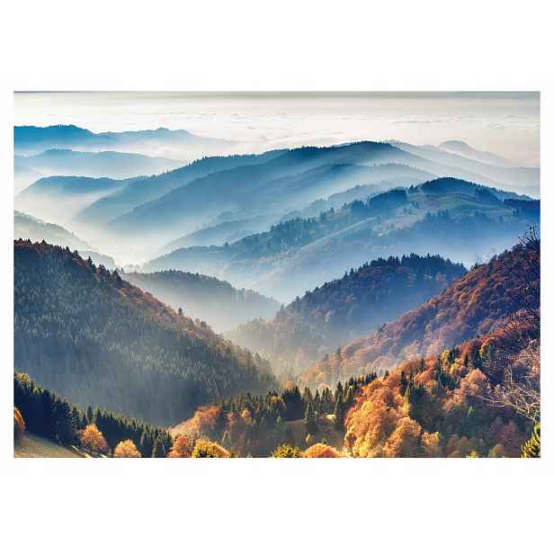 Fototapeta Hory V Mlze Horská Krajina Tapeta Na Flizelině 368x254