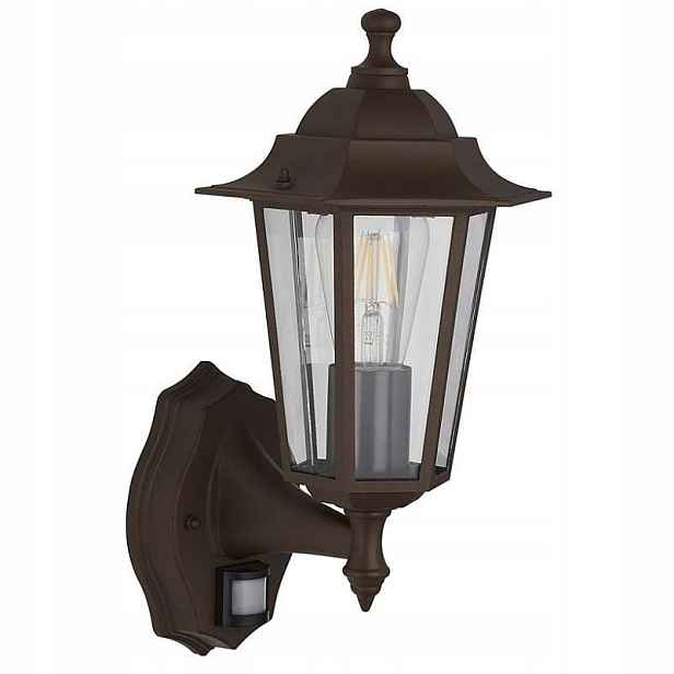 Zahradní nástěnné svítidlo Fasádní lampa s pohybovým senzorem Lampa SuperLED