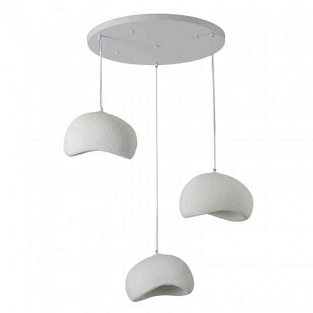 Závěsná lampa Ostia 3xE27 kruh KJ2184