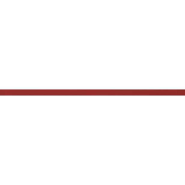 Listela Fineza White collection red 2x60 cm lesk LCRISTALLRE