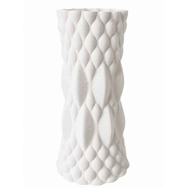 Květináč Scala bílý 19,5 × 10,5 cm 3D