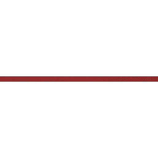 Listela Fineza White collection red 2x60 cm lesk LCRISTALLRE