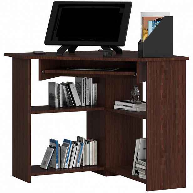 RAUMHIRSCH FURNITURE PSACÍ STŮL Tmavě hnědý 74/80/80