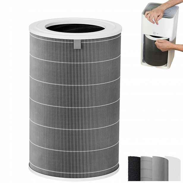 Hepa filtr pro Xiaomi Mi Air Purifier 3, 3H, 3C, Pro s čipem