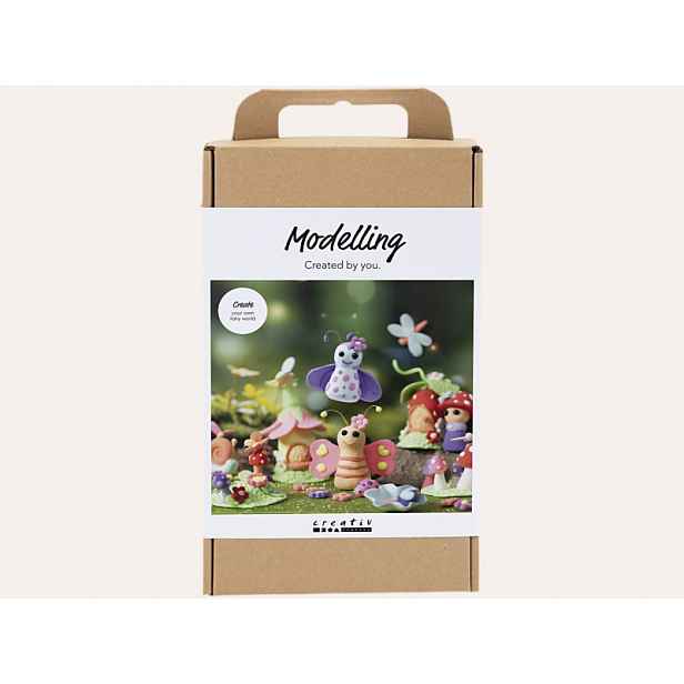 Creativ Company Kreativní sada - Víly z modelovací hmoty